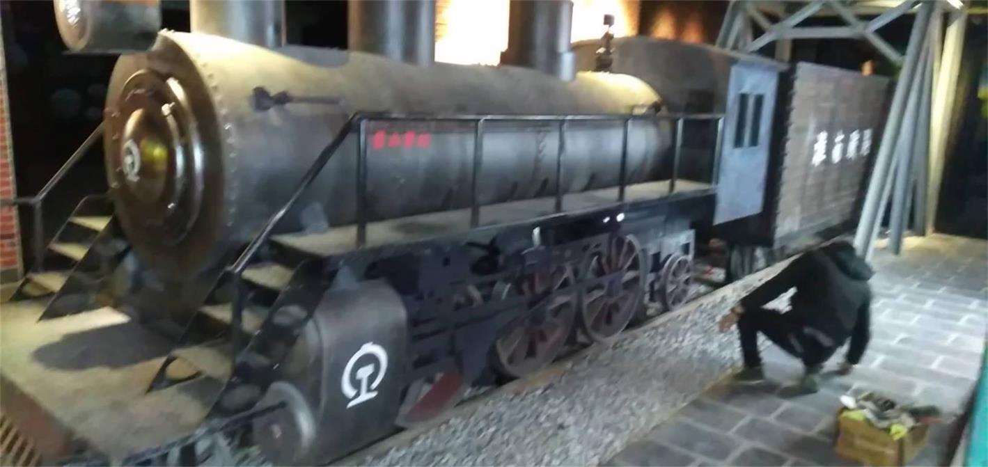 瑞安县蒸汽火车模型